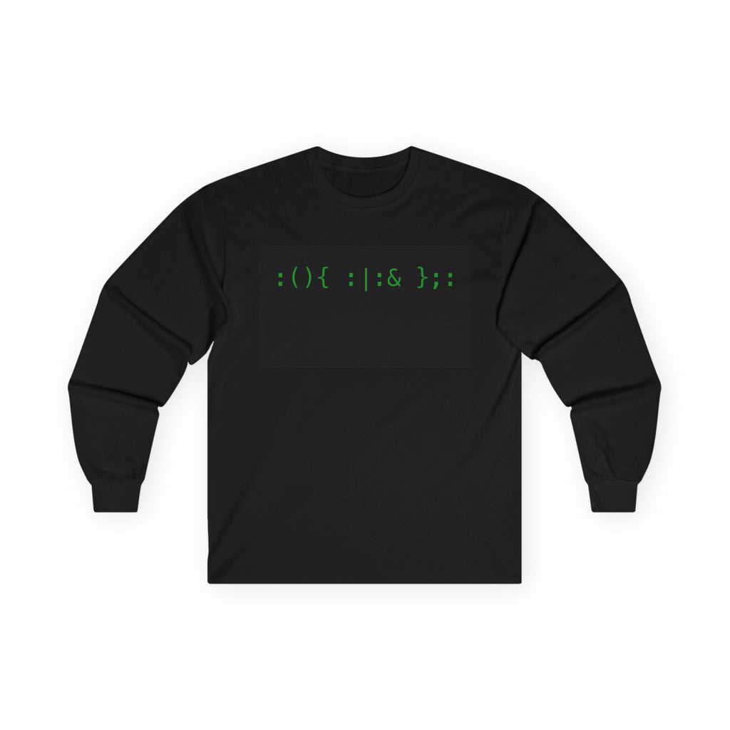 Fork bomb Long Sleeve Tee