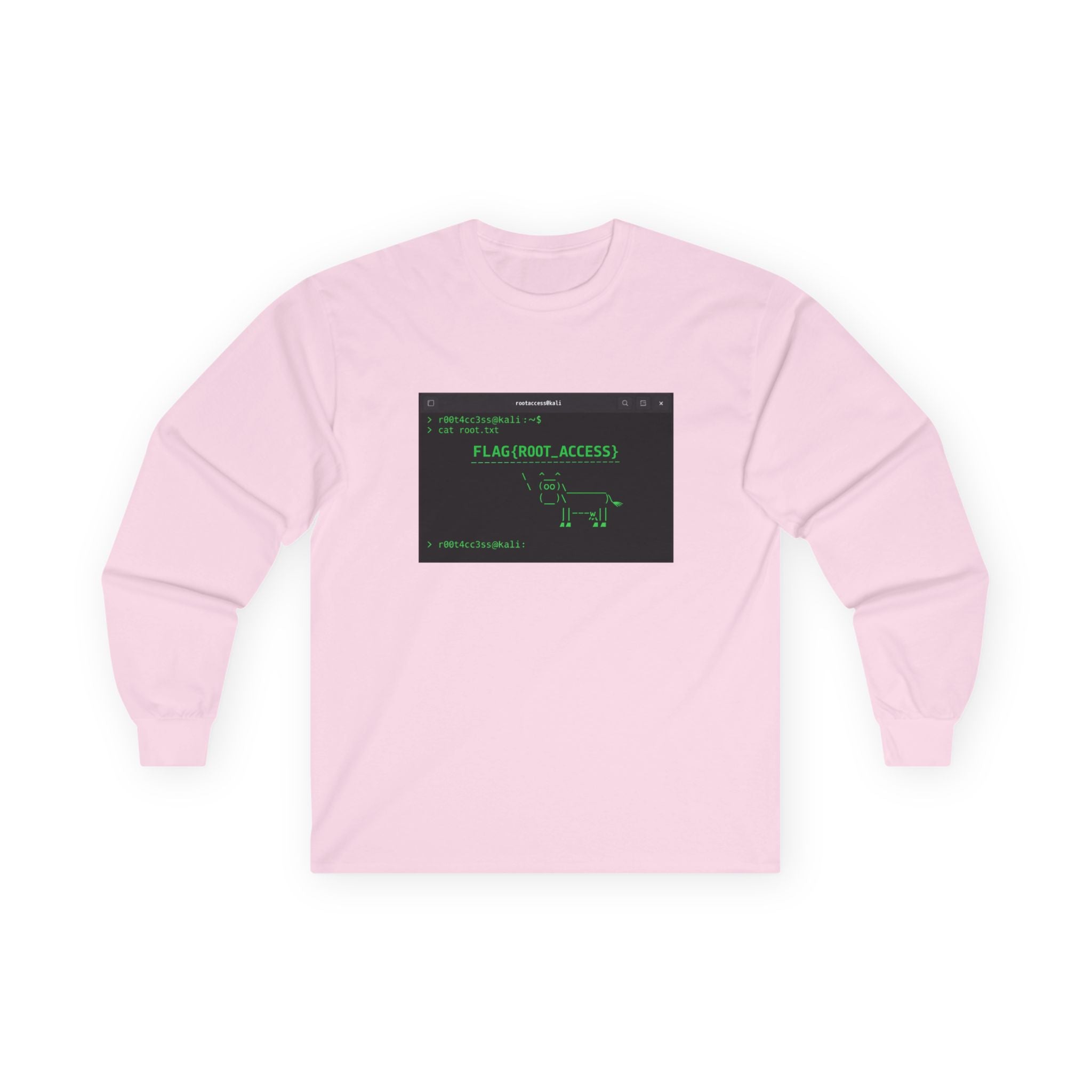 Flag Owned Long Sleev Tee - Terminal