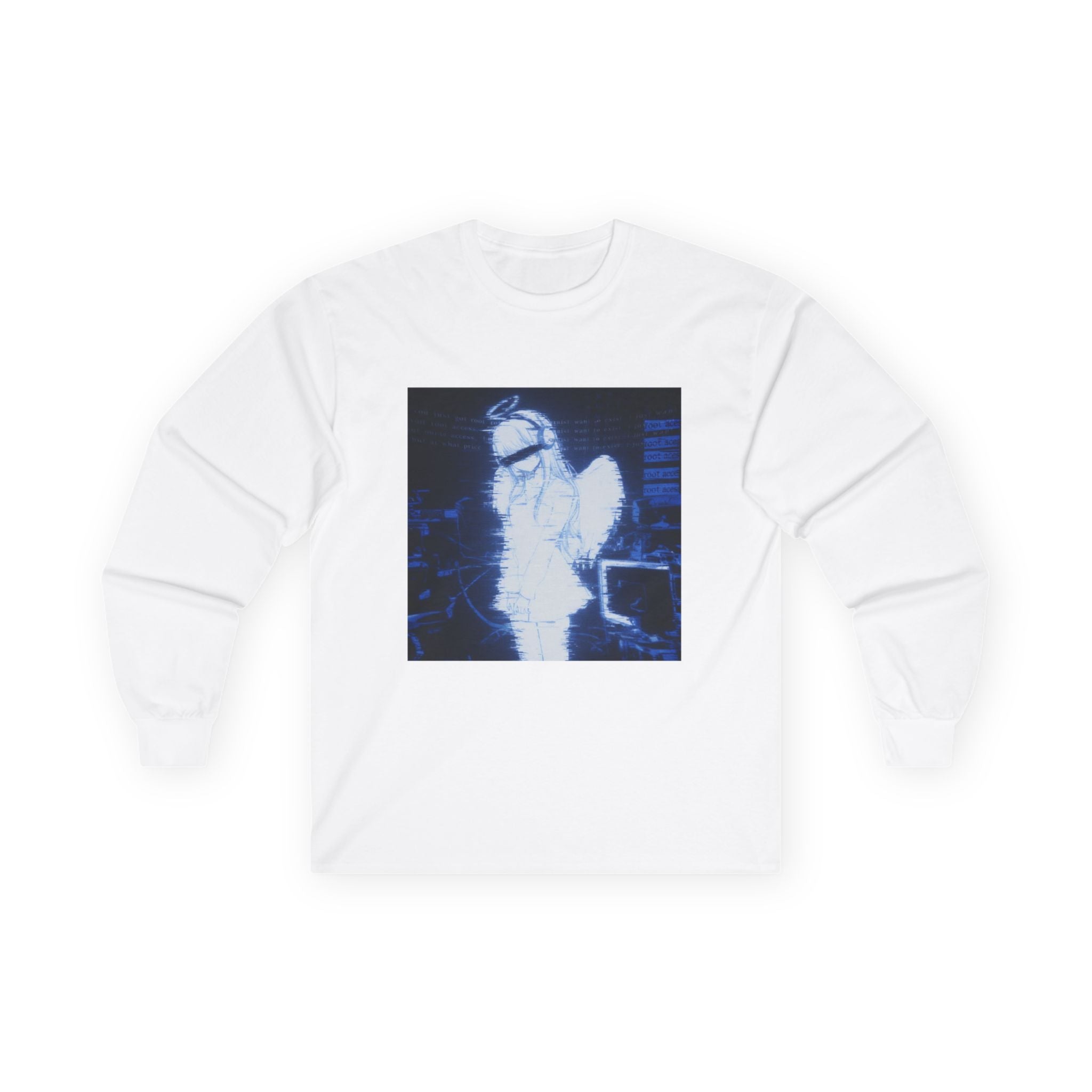Cyber Ghost Girl Long Sleeve Tee