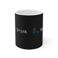 Code. Drink. Repeat. Ceramic Coffee Mug — Programmer Gift
