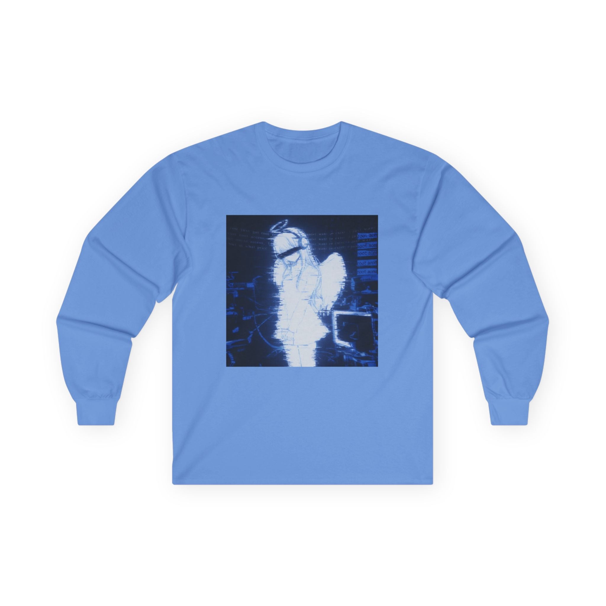 Cyber Ghost Girl Long Sleeve Tee