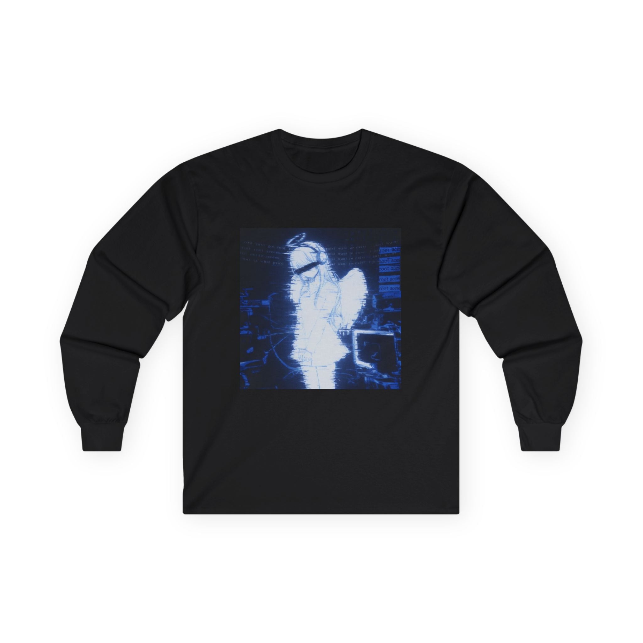 Cyber Ghost Girl Long Sleeve Tee