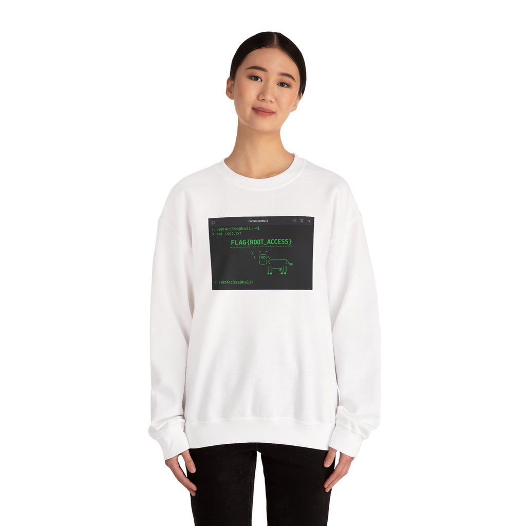 Flag Owned Sweatshirt - Linux terminal