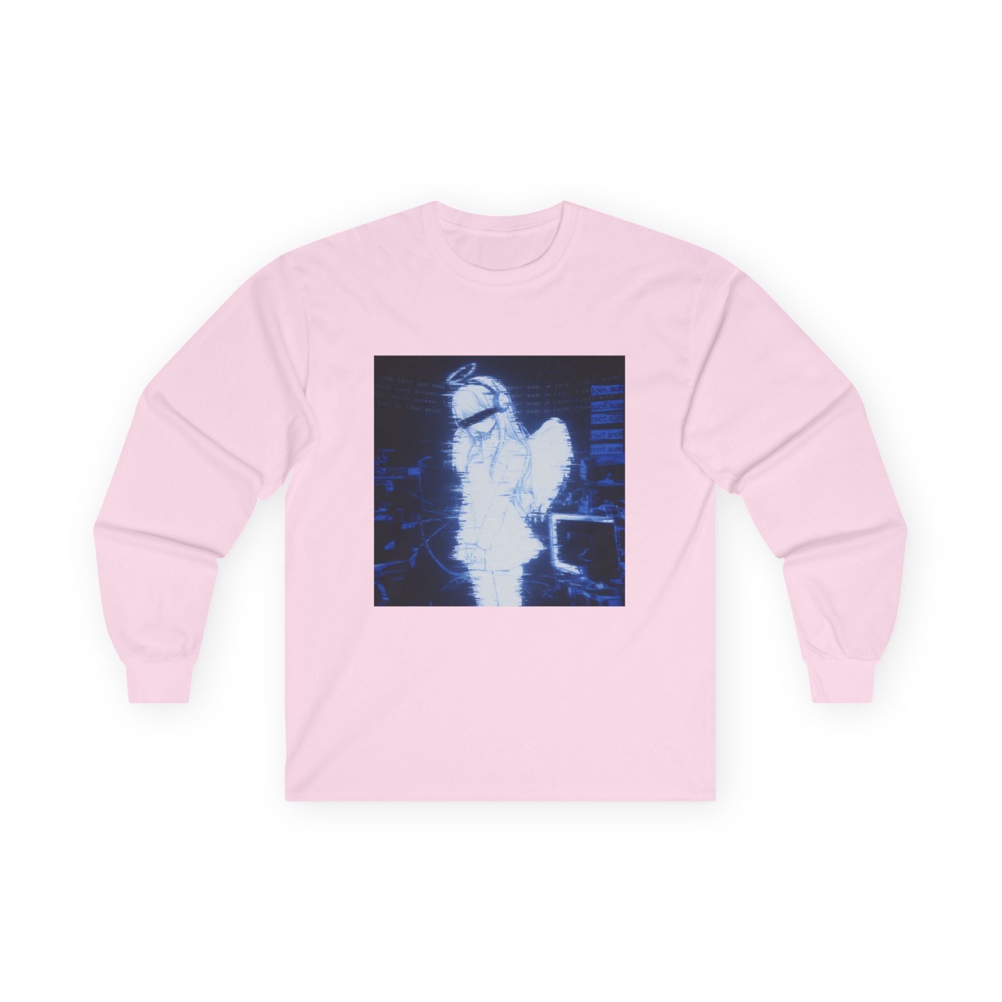 Cyber Ghost Girl Long Sleeve Tee