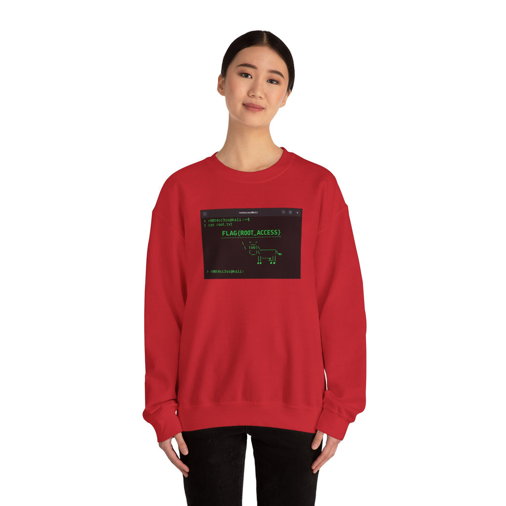 Flag Owned Sweatshirt - Linux terminal