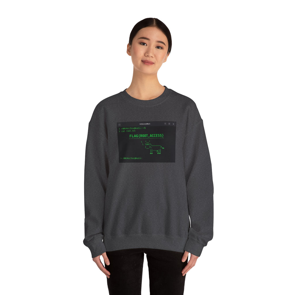 Flag Owned Sweatshirt - Linux terminal