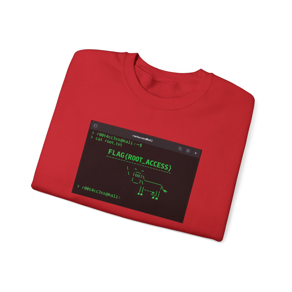 Flag Owned Sweatshirt - Linux terminal