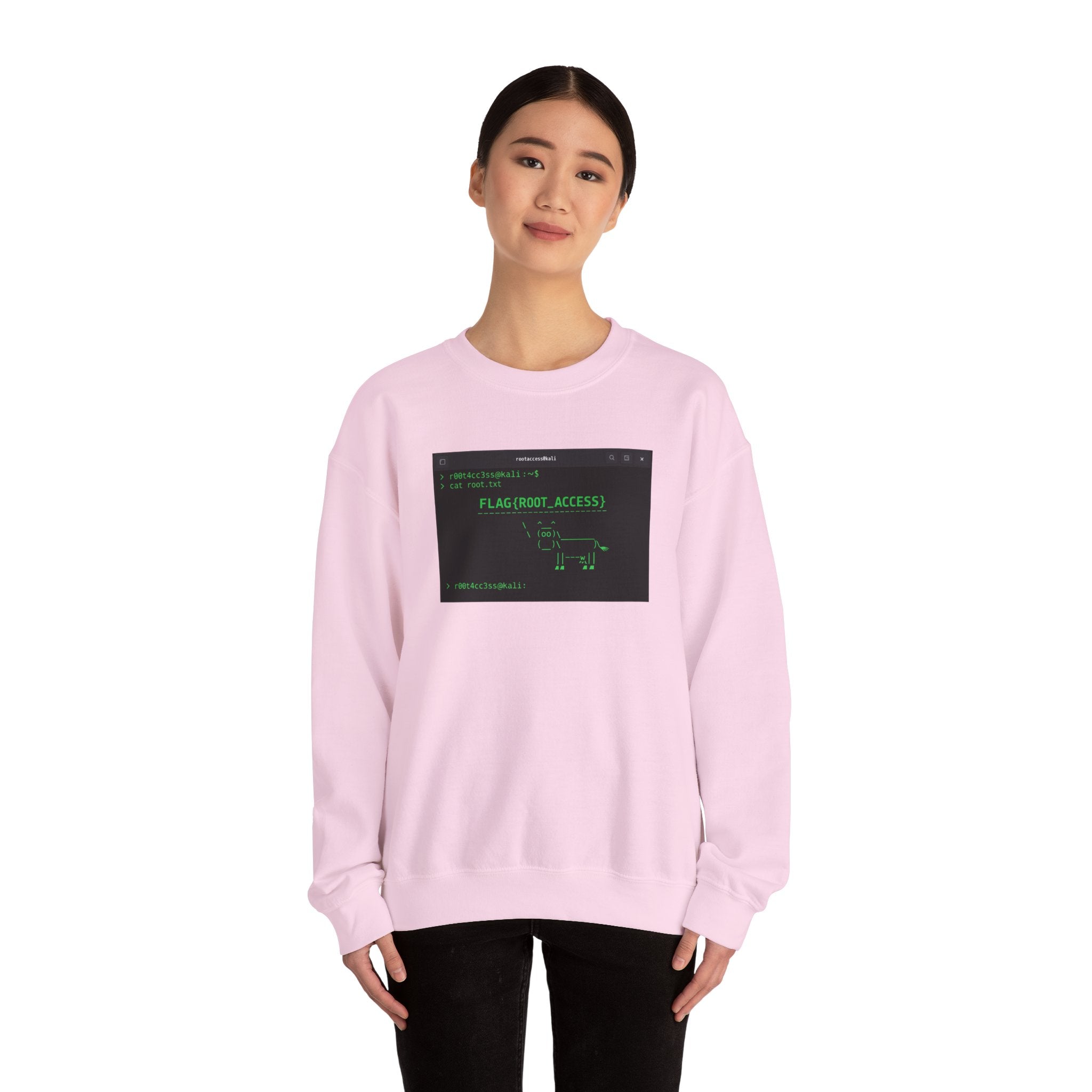 Flag Owned Sweatshirt - Linux terminal