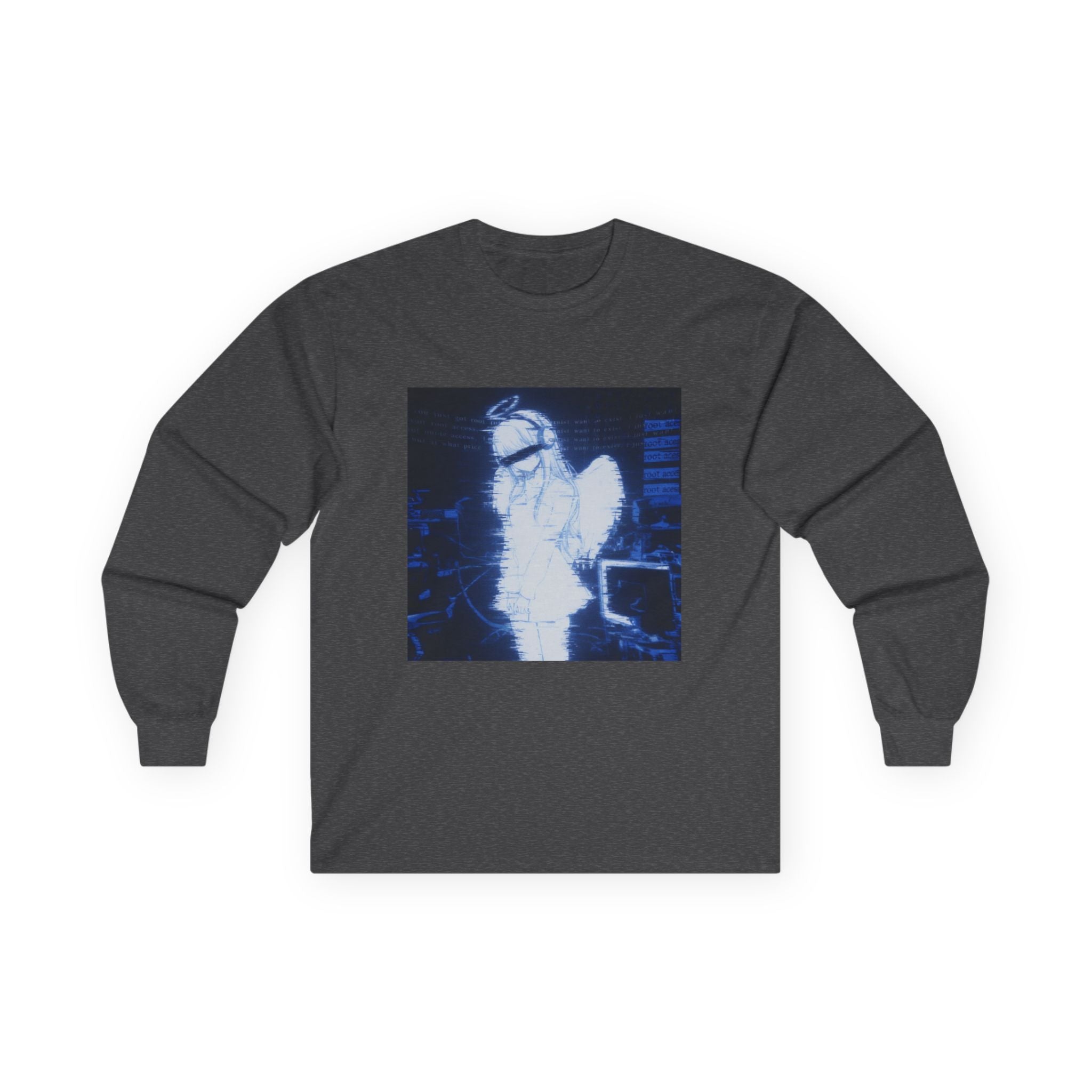Cyber Ghost Girl Long Sleeve Tee