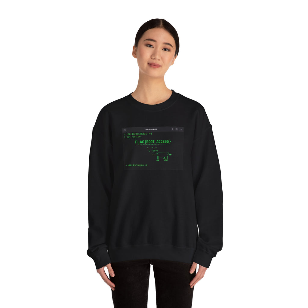 Flag Owned Sweatshirt - Linux terminal